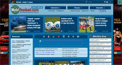Desktop Screenshot of moldfootball.com